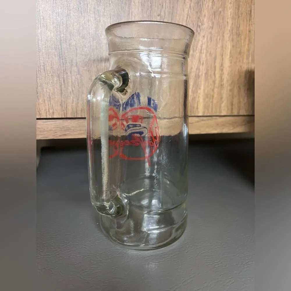 Vintage New York Yankees Glass 16 oz Beer Mug